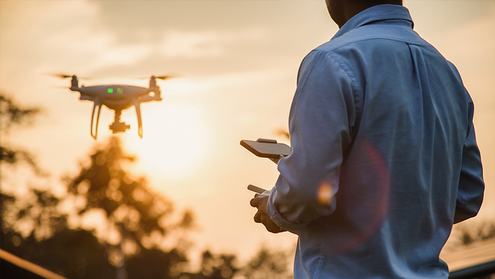 drone consultation for construction progress