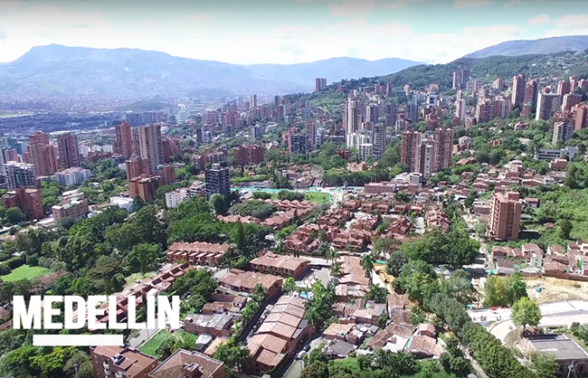 Colombia Aerial Video