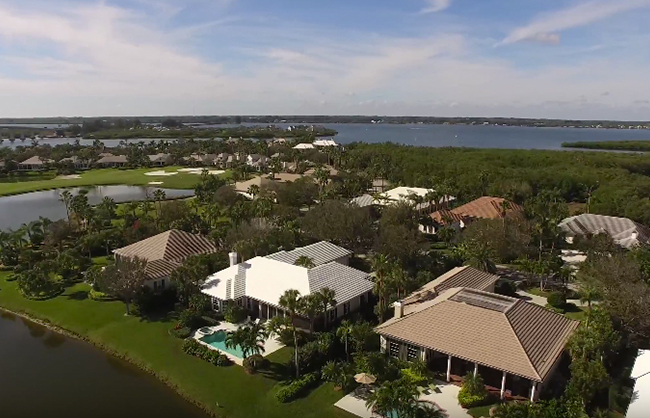 Orchid Island Golf & Beach Club Aerial
